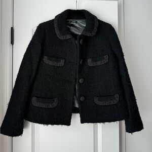 J crew tweed blazer jacket